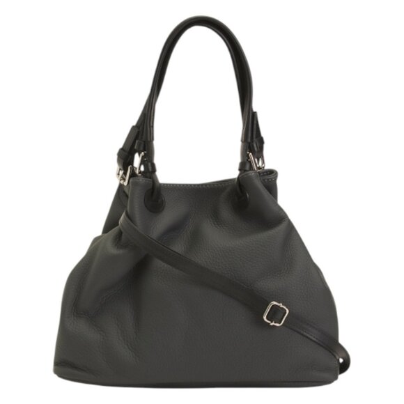 GIANNI CONTI Made In Italy Leather Large Tote